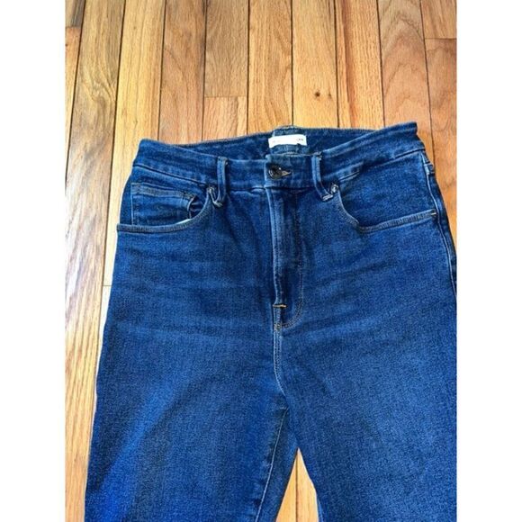 Good American GOOD WAIST ANKLE SKINNY JEANS GW941TT Size 8/29 - Picture 3 of 6